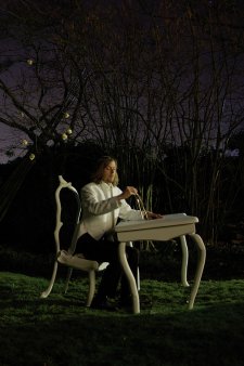 Bo Reudler Studio - Slow White Table, Slow White Chair